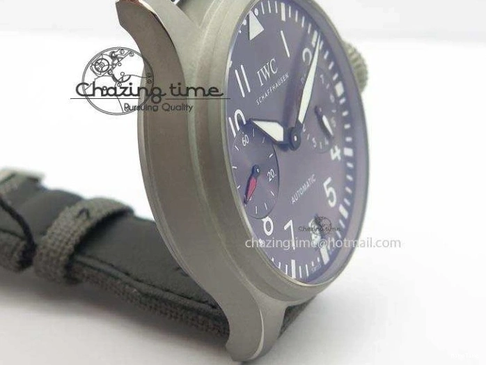 MIROTIME 1230 SunProtective Big Pilot Real PR IW500910 “Patrouille Suisse” ZF 1:1 Best Edition On Gray Nylon Strap 7278